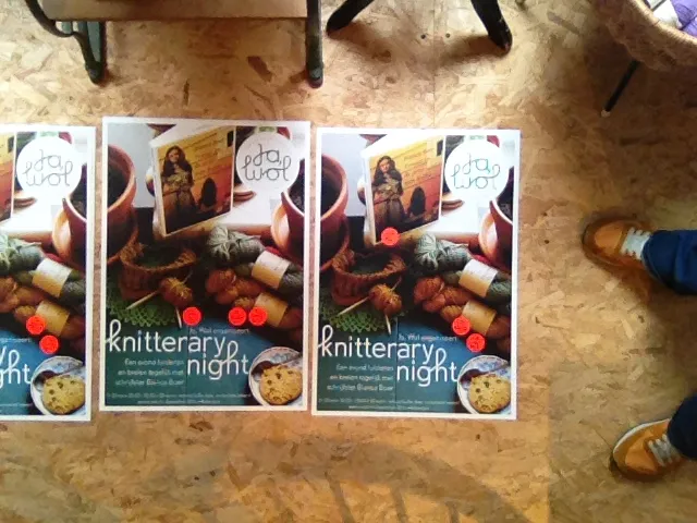 Poster voor de Knitterary Night 2